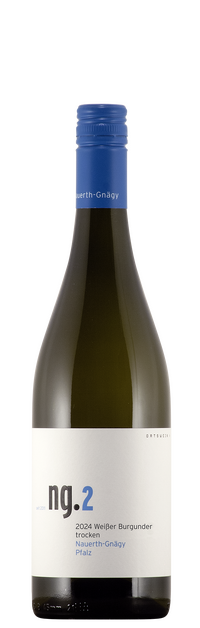 2024 Weisser Burgunder trocken / Weingut Nauerth-Gnägy / Schweigen-Rechtenbach