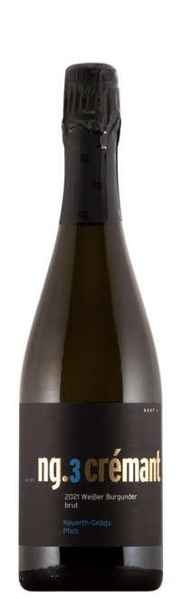 2023 Crémant Weißer Burgunder brut / Weingut Nauerth-Gnägy / Schweigen-Rechtenbach
