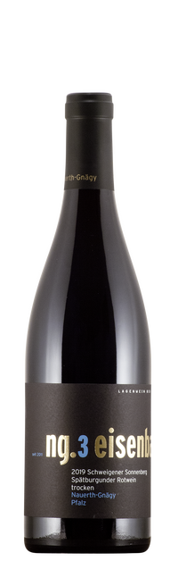 2019 EISENBART Spätburgunder Rotwein trocken / Weingut Nauerth-Gnägy / Schweigen-Rechtenbach