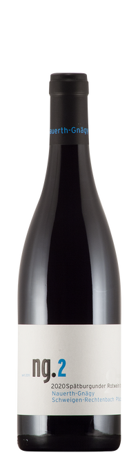 2022 Spätburgunder Rotwein trocken / Weingut Nauerth-Gnägy / Schweigen-Rechtenbach