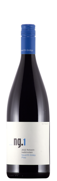 2022 Rotwein halbtrocken / Weingut Nauerth-Gnägy / Schweigen-Rechtenbach