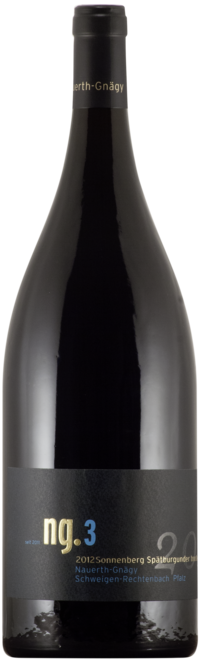 2014 Sonnenberg Spätburgunder Rotwein trocken MAGNUM / Weingut Nauerth-Gnägy / Schweigen-Rechtenbach