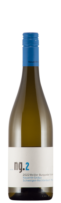 2024 Weisser Burgunder trocken / Weingut Nauerth-Gnägy / Schweigen-Rechtenbach