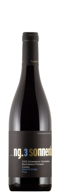 2022 Sonnenberg Blaufränkisch trocken / Weingut Nauerth-Gnägy / Schweigen-Rechtenbach