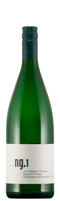 2023 Müller-Thurgau halbtrocken / Weingut Nauerth-Gnägy / Schweigen-Rechtenbach