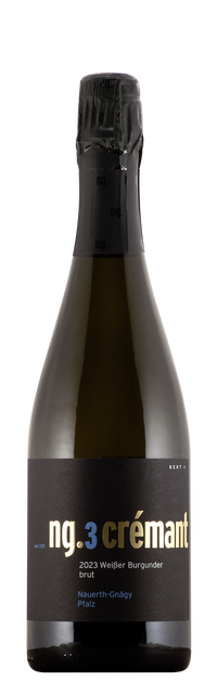 2023 Crémant Weißer Burgunder brut / Weingut Nauerth-Gnägy / Schweigen-Rechtenbach