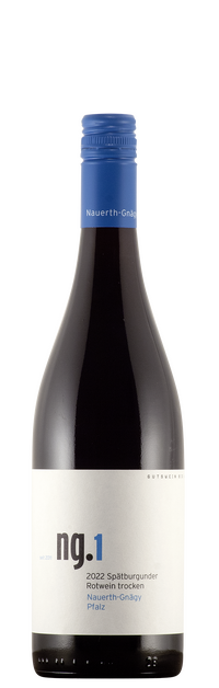 2021 Spätburgunder Rotwein trocken / Weingut Nauerth-Gnägy / Schweigen-Rechtenbach