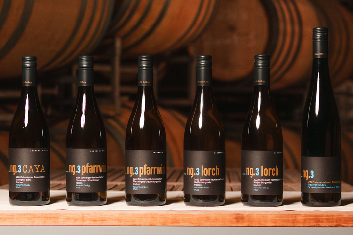 Lagenweine weiß / Weingut Nauerth-Gnägy / Schweigen-Rechtenbach